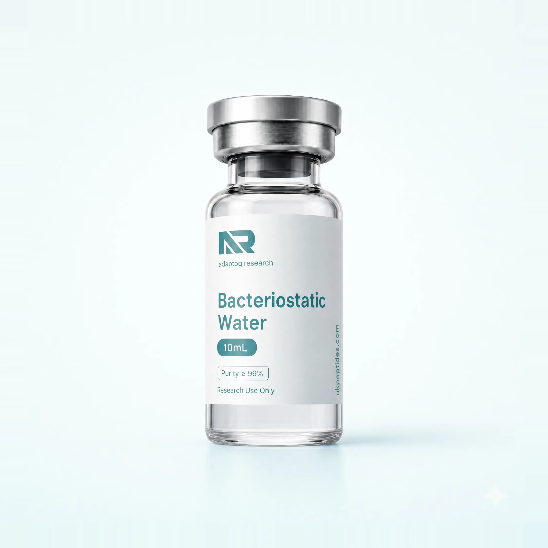 Bacteriostatic Water research peptide — 99.9% HPLC purity
