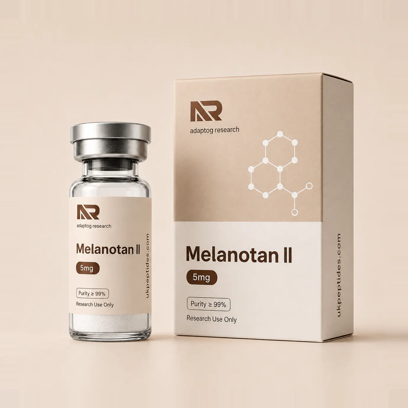 Melanotan II research peptide