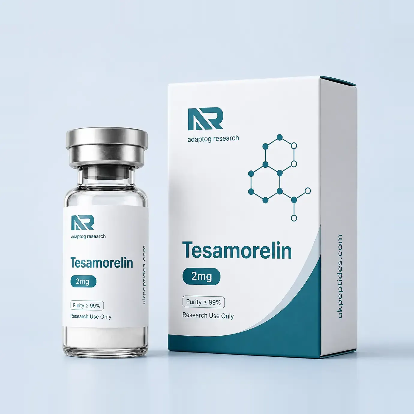 Tesamorelin research peptide